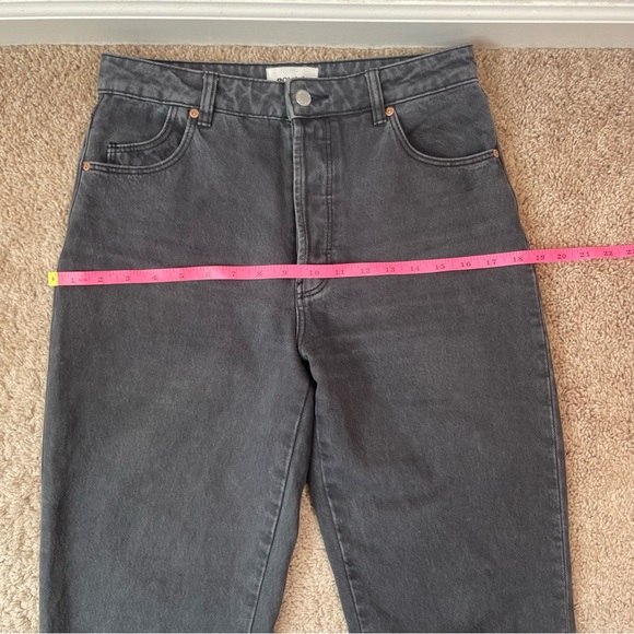 Rolla's Classic Straight High Rise Regular Fit Jeans in Vintage Black Size 27 - Picture 12 of 16